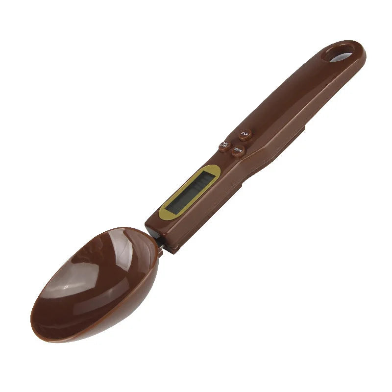 LCD Digital Kitchen Scale Electronic Cooking Food Weight Measuring Spoon 500G 0.1G Coffee Tea Sugar Spoon Scale Kitchen Tool