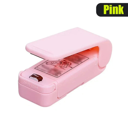 Compact Heat Bag Sealing Machine for Food Packaging - Portable Thermal Plastic Sealer